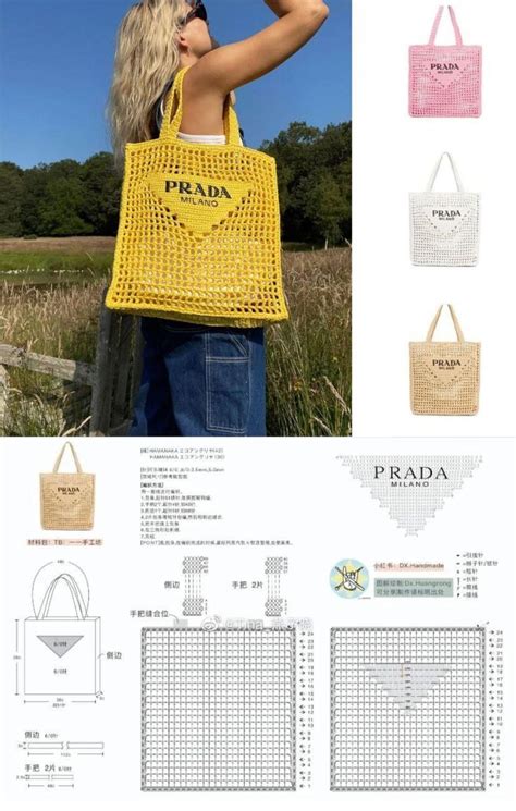 prada tas gehaakt